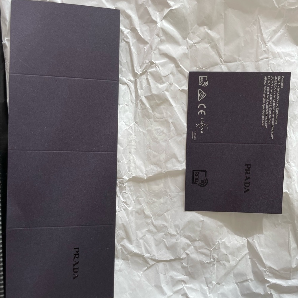 Prada Nylon Bicolor Logo Trainer Sneakers - Women size 38 - Brand NEW - Picture 10 of 13